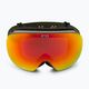 Women's snowboard goggles ROXY Popscreen Cluxe J 2021 burnt olive/sonar ml revo red 2