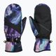 Women's snowboard gloves ROXY Jetty 2021 niebieski/fioletowo/różowo/czarny 5