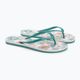 Women's flip flops ROXY To The Sea X 2021 white/aqua 5
