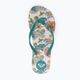 Women's flip flops ROXY To The Sea X 2021 white/aqua 6