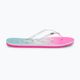 Women's flip flops ROXY Viva Jelly 2021 white/crazy pink/turquoise 2