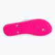 Women's flip flops ROXY Viva Jelly 2021 white/crazy pink/turquoise 4