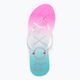 Women's flip flops ROXY Viva Jelly 2021 white/crazy pink/turquoise 6