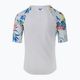 Children's swimming T-shirt ROXY Printed 2021 bright white/surf trippin 2