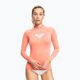 Women's swimming longsleeve ROXY Whole Hearted 2021 fusion coral