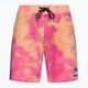 Quiksilver men's Surfsilk Acid Wash 18" pink and orange swim shorts EQYBS04671-MJY6