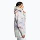 Women's snowboard jacket ROXY Chloe Kim Overhead 2021 gray violet marble 3