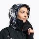 Women's snowboard jacket ROXY Presence Parka 2021 true black black flowers 5
