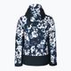Children's snowboard jacket ROXY Silverwinter 2021 true black black flowers 2
