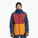 Quiksilver Sycamore men's snowboard jacket navy blue and red EQYTJ03335