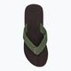 Quiksilver men's Molokai Layback Textured flip flops brown AQYL101266 6