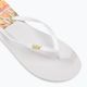Women's flip flops ROXY Viva Printed 2021 white 7