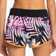 Women's swim shorts ROXY Active 2021 anthracite zebra jungle 4