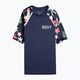 Children's swimming T-shirt ROXY Printed Sleeves 2021 mood indigo alma swim