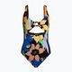 Ladies' one-piece swimsuit ROXY Color Jam 2021 anthracite flower jammin
