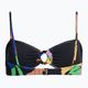 Swimsuit top ROXY Color Jam Bandeau 2021 anthracite flower jammin 2