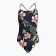 Ladies' one-piece swimsuit ROXY Into The Sun 2021 mood indigo tropical depht