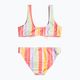 Children's two-piece swimsuit ROXY Ocean Treasure Bralette Set 2021 sunkissed coral salty sunset 6