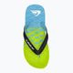 Men's Quiksilver Oahuey green flip flops AQYL101313 6