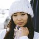 Women's snowboard cap ROXY Chloe Kim Beanie bright white 8
