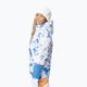 Women's snowboard jacket ROXY Chloe Kim azure blue clouds 2