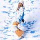 Women's snowboard trousers ROXY Chloe Kim Woodrose mock orange 11