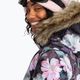 Women's snowboard jacket ROXY Jet Ski true black blurry flower 4