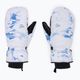 Women's Snowboard Gloves ROXY Flint Creek Mitt azure blue clouds 3