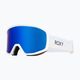 Women's snowboard goggles ROXY Izzy sapin white/blue ml 5