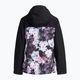 Women's snowboard jacket ROXY Galaxy true black blurry flower 11