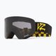 VonZipper Encore black satin/wildlife blackout snowboard goggles 5