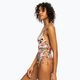 Women's one-piece swimsuit ROXY Printed Beach Classics Lace UP anthracite palm song s 5