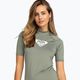 Women's swimming t-shirt ROXY Whole Hearted agave green 5