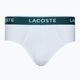 Lacoste men's briefs 8H3472 3 pairs black/white/silver chine 4