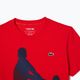 Lacoste Tennis X Novak Djokovic redcurrant bush shirt + cap set 5