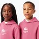 Lacoste children's sweatshirt SJ3004 reseda pink 7