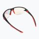 Julbo Aero Reactiv Performance Laf matt black/red cycling glasses J4833114 2