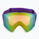 Julbo Razor Edge Reactiv Glare Control ski goggles purple/black/flash green 2