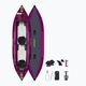 ABSTRACT Saori 360 purple 2-person inflatable kayak