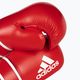 adidas Point Fight boxing gloves Adikbpf100 red and white ADIKBPF100 9