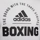 Men's adidas Boxing shirt white/black 3