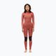Women's wetsuit Billabong 3/2 Synergy BZ L/SL red clay