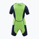 Aquasphere Stingray HP2 bright green/navy blue children's wetsuit 2