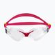 Aquasphere Kayenne transparent/raspberry/clear children's swimming goggles EP2970016LC 2