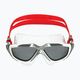 Aquasphere Vista white/red/dark swimming mask MS5050915LD 6