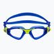 Aquasphere Kayenne blue/yellow/clear children's swimming goggles EP3014007LC 2