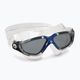Aquasphere Vista transparent/dark gray/ mirror smoke swim mask MS5050012LD 8