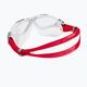 Aquasphere Vista white/red/mirrored iridescent swim mask MS5050906LMI 4
