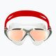 Aquasphere Vista white/red/mirrored iridescent swim mask MS5050906LMI 7