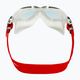 Aquasphere Vista white/red/mirrored iridescent swim mask MS5050906LMI 9